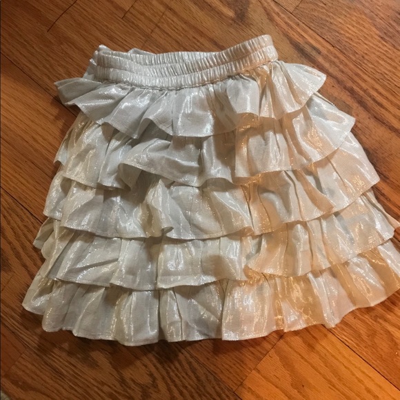 Saurette Other - Saurette sparkly ruffled skirt